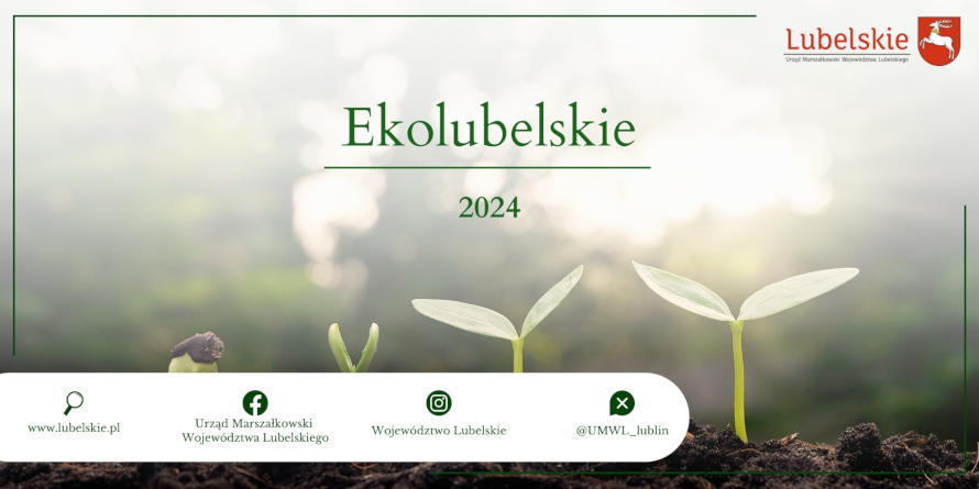 Baner promujący konkurs Ekolubelskie 2024