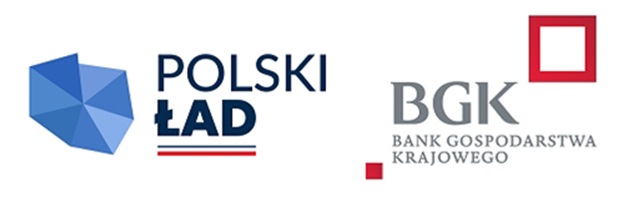 Logotypy: Polski Ład oraz BGK Bank Gospodarstwa Krajowego